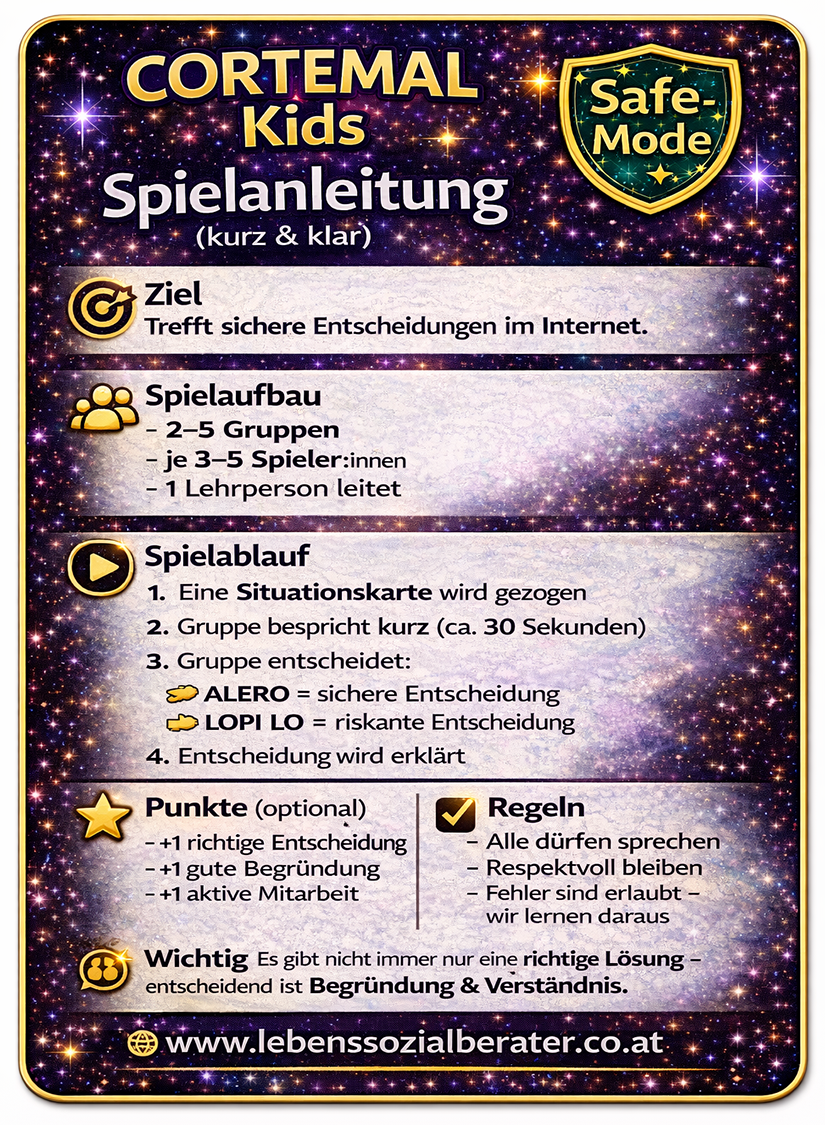 CORTEMAL Kids Spielanleitung